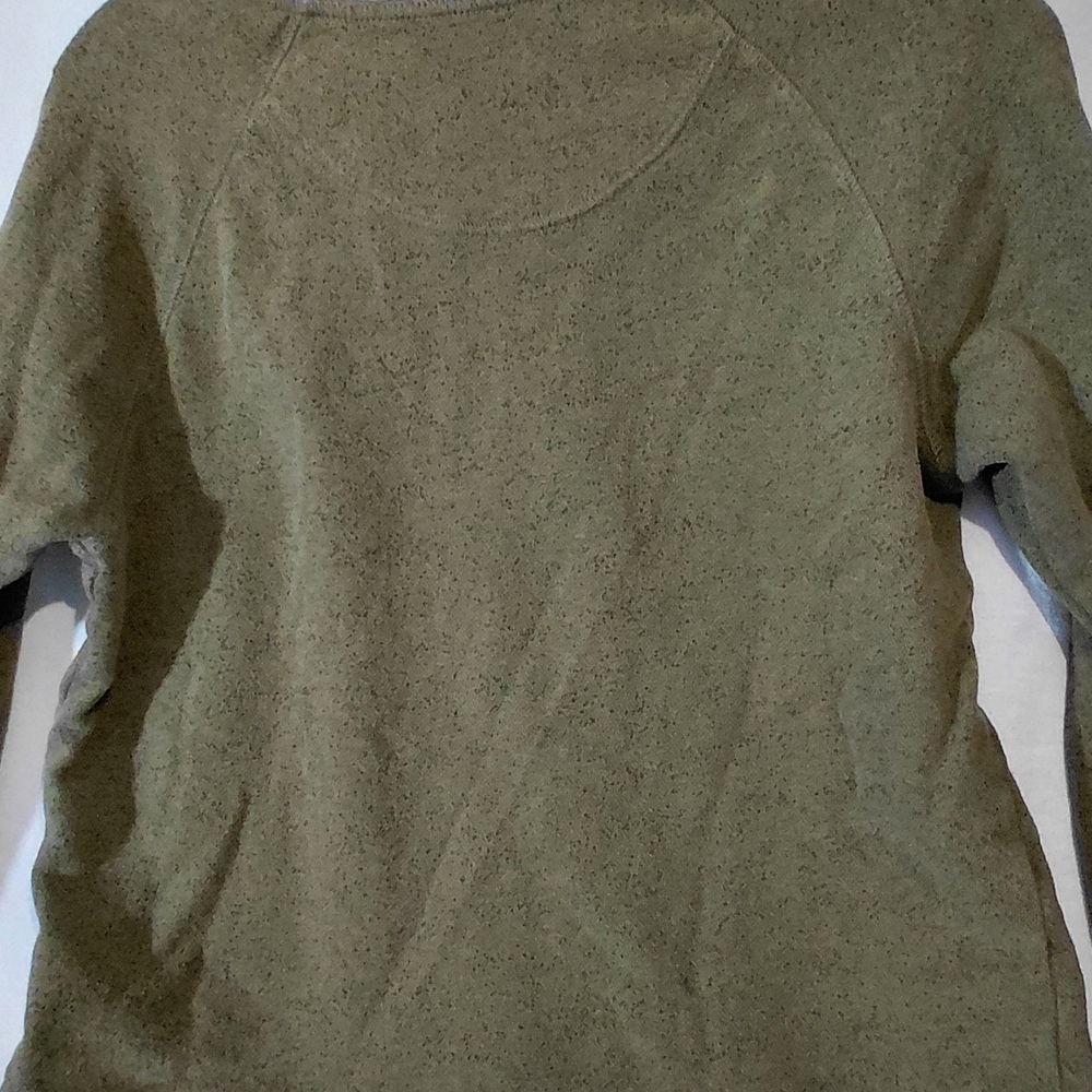 Life Is Good Green Sweatshirt with Heart Graphic - Picture 5 of 11
